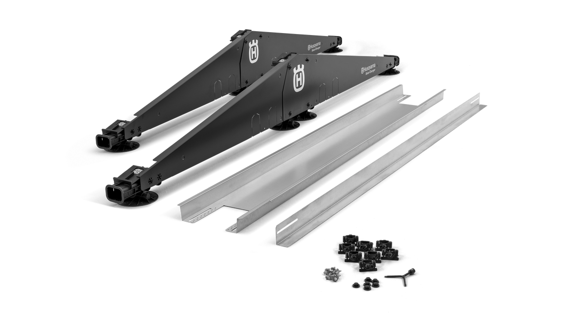 Husqvarna ram för solcellsladdningssystem